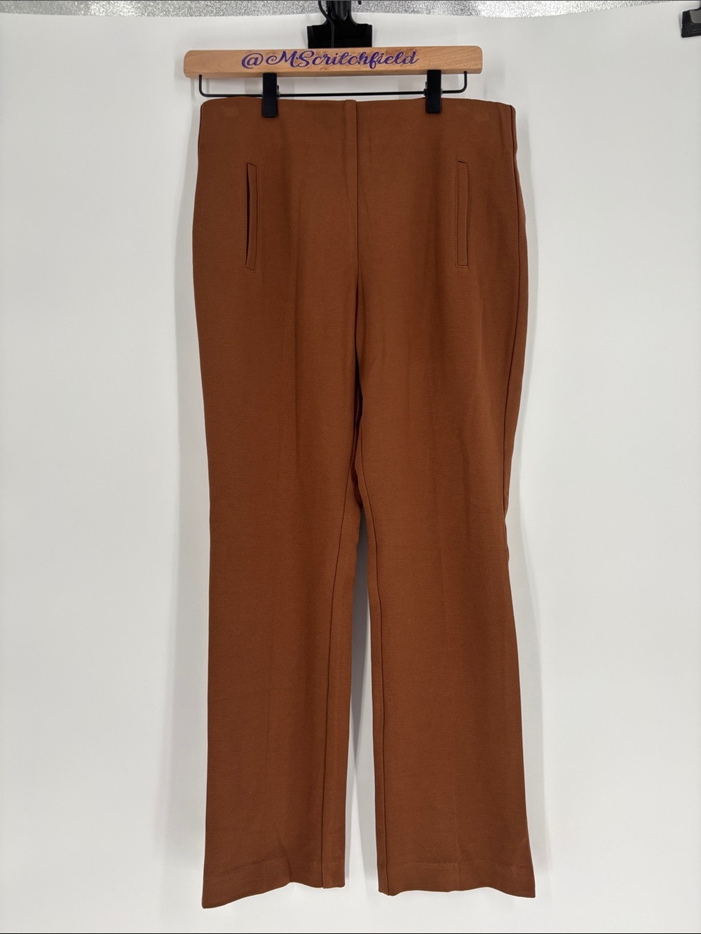 Chico’s brown slacks pants .5P 6 petite
